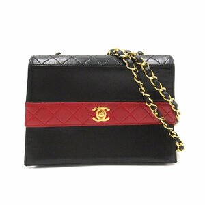 シャネル マトラッセ ショルダーバッグ ブランドオフ CHANEL ラムスキン（羊革） ショルダーバッグ ラムスキン 中古 レディース