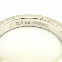 カルティエ ラニエール リング ブランドオフ CARTIER K18WG（ホワイトゴールド） リング・指輪 750WG 中古 レディース_画像4