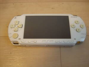 P★SONY PSP-1000 本体 セラミックホワイト 動作未確認 ★送料215円　