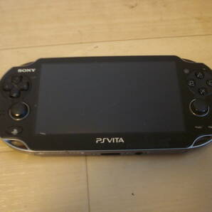 E★SONY PS VITA 本体 3G/Wi-Fi版 PCH1100 ブラック 完動良品 ★送料310円の画像1