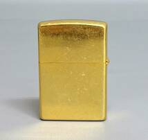 ZIPPO ジッポ ライター 1997年製 COLEMAN HALL of FAME 1952 1983 200A コールマン ランタン ゴールドカラー 冊子 箱付き_画像4