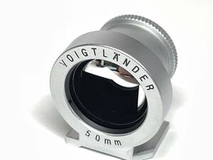 極上品 Voigtlander 50mm ビューファインダー