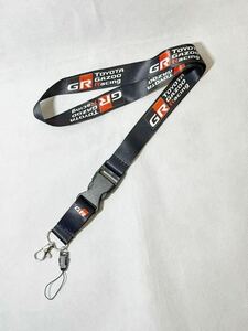 GR ネックストラップ GR GAZOO Racing TGR ガズー トヨタ キーホルダー ネーム オフ会 イベント F1