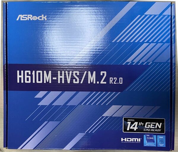 ASRock H610M-HVS/M.2 R2.0 (H610 1700 MicroATX) マザーボード　未使用