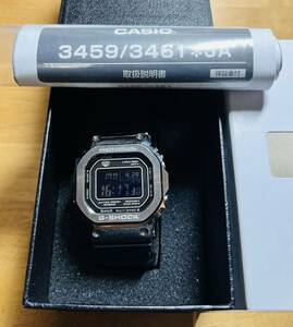 ★ G-SHOCK ジーショック PROTECTION GMW-B5000-1JF TOUGH Bluetooth 電波ソーラー 腕時計 SOLAR ブラック シルバーフレーム 