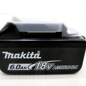 未使用 makita マキタ リチウムイオンバッテリー BL1860B 18V 6.0Ahの画像2