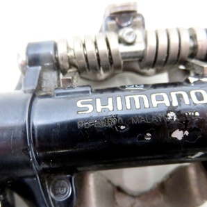 SHIMANO シマノ ビンディングペダル PD-ES600 片面SPDペダル ブラックの画像3
