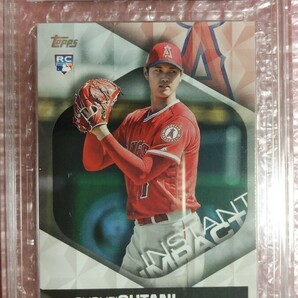 送料込即決 HGA鑑定済 2018 Topps Instant Impact #II-7 Rookies Shohei Ohtani 大谷翔平 ルーキーイヤー 史上初2度目満票MVP ドジャース