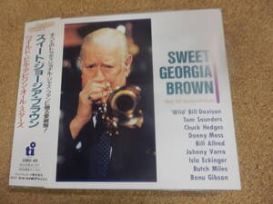 CD「ワイルド・ビル・デビソン・オールスターズ/SWEET GEORGIA BROWN」