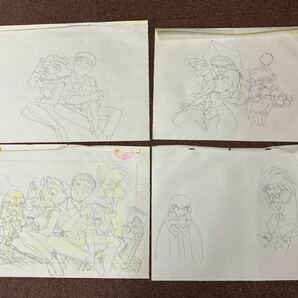 現状品 天地無用 設定資料 ラフ 原画 など 色々 まとめ売り 現状渡し セル画/動画関連の画像9