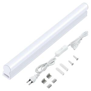 5w30cm Haian Support LED蛍光灯 10W形 器具一体型 T5 直管型 5W 30cm高輝度 6500K昼光色 ledバーライト ベースライト キッチン用ライト 棚