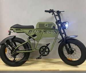 期間限定特価　Super73系 2024新品上位電動E-BIKE 年末数量限定750W10ah48V