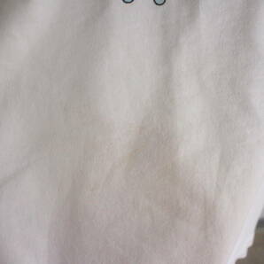 K451 90sビンテージ USA製 プリント 半袖Tシャツ■1990年代製 表記XLサイズ ホワイト 白 7UP 古着 アメカジ イラスト バックプリントの画像5