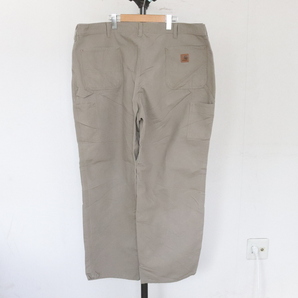 U454 2000年代製 Carhartt カーハート ペインターパンツ■00s 表記44インチ グレー ダック DES アメカジ ストリート 古着 古着卸 激安 希少の画像2