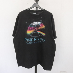 f359 2000年代製 PINKFLOYD 半袖プリントTシャツ■00s 表記2XLサイズ 黒 ブラック ピンクフロイド ロック バンド アメカジ 古着 古着卸 90sの画像1