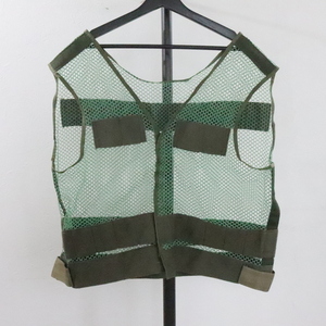 d318 90s Vintage mesh the best #1990 period made L size about green green military American Casual Street old clothes old clothes . super-discount rare inspection 