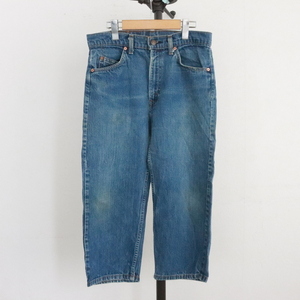 G385 80s Vintage Levi's 505 Denim брюки USA производства #1980 годы производства надпись 31 дюймовый голубой American Casual LEVIS G хлеб джинсы распорка 90s