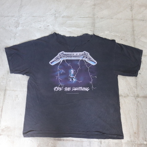 W333 2007年製ビンテージ メタリカ METALLICA ロックTシャツ■00s 黒 ブラック XLサイズくらい バンドT ストリート アメカジ スカル 90s 