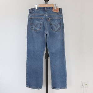 h96 2006年製 Levis リーバイス 517 デニムパンツ■00s 表記33インチ ブルー 青 アメカジ ストリート 古着 古着卸 希少 激安 90s 80s 70sの画像2