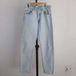 i74 90sビンテージ Levis リーバイス 505 デニムパンツ USA製■1990年代製 表記29インチ ジーパン 古着 アメカジ ストリート 80s 70s 青