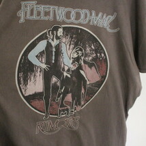 W427 2000年代製 FLEETWOODMAC フリートウッドマック ロックTシャツ■00s 表記Mサイズ グレー アメカジ ストリート バンドT 古着卸 90s 80s_画像6