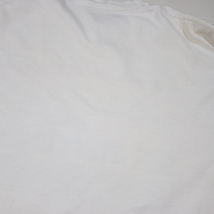 L325 90sビンテージ フルーツオブザルーム MLB カルリプケン プリントTシャツ USA製■1990年代製 表記Lサイズ 白 ホワイト アメカジ 80s_画像10
