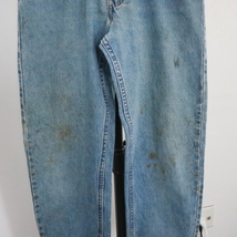 D454 90sビンテージ Levis リーバイス シルバータブ デニムパンツ USA製■1990年代製 表記29インチ ブルー 青 ジーパン ジーンズ 古着卸_画像10