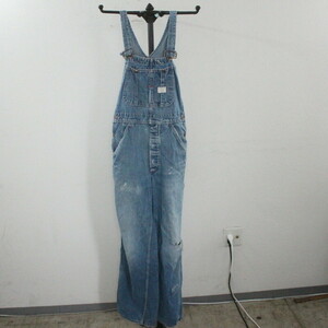 D494 70s Vintage BIGMAC big Mac Denim overall #1970 period made 30 -inch blue American Casual Work overall old clothes .60s 80s