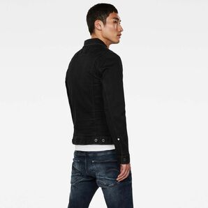 1円/G-STAR RAW/XSサイズ/Gジャン SCUTA POP SLIM JKT D15764-8479 ウォッシュ加工 アメカジ サーフ 新品/黒/ブラック/ia138/の画像9