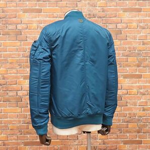 1円/秋冬/G-STAR RAW/XSサイズ/中綿ボンバー ブルゾン ARRIS BOMBER JKT D15469-A521 撥水 美艶 防寒 MA-1 新品/青/ブルー/ia121/の画像2