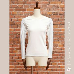 1円/秋冬/reric/Lサイズ/ウール混 インナー Tシャツ ベースレイヤー 長袖 カットソー サイクルウェア レリック 新品/白/ホワイト/hy165/