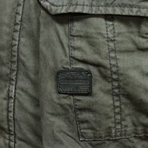 1円/G-STAR RAW/XXSサイズ/ミリタリー ブルゾン OSPAK FIELD JKT D15498-9740 ガーメントダイ 渋い ワイルド 新品/カーキ/ia136/_画像8