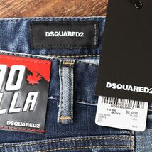 1円/春夏/DSQUARED2/IT38サイズ/S72LB0486 デニム パンツ COOL GIRL CROPPED JEAN ディースクエアード 新品/青/ブルー/iy315/_画像7