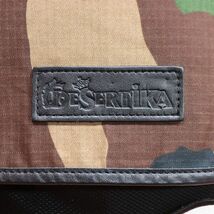 DESERTIKA/2WAYバッグ KILIMANGIARO-1006 撥水 耐久 CORDURA 迷彩 ミリタリー イタリア製 カバン コンパクト 新品/黒×迷彩/ie361/_画像7