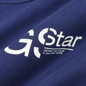 1円/G-STAR RAW/XXSサイズ/Tシャツ ART＃3 R T S/S D12282.3361.1305 伸縮 ワンポイント ロゴ 半袖 新品/紺/ネイビー/ga221/の画像4