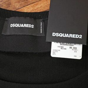 1円/春夏/DSQUARED2/Sサイズ/S72HA1036 クロップド ニット イタリア製 インポート ディースクエアード 新品/黒/ブラック/iy140/の画像5