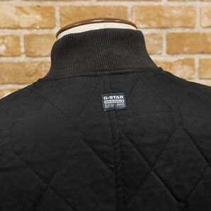 1円/G-STAR RAW/XSサイズ/キルティング ブルゾン BATT-R QUILTED OVERSHIRT L/S D12652-W018-990 中綿 新品/黒/ブラック/ft432/の画像3