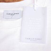 23SS/FAMILY FIRST MILANO/Lサイズ/イタリー製Tシャツ TS2303 伸縮 バックスバニー コラボ かわいい 半袖 新品/白/ホワイト/ic115/_画像7