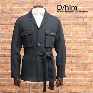  весна лето /D/him/44 размер / Kiyoshi . Work style рубашка жакет linen.tsu il одноцветный черновой nke чувство тонкий ... новый товар / чёрный / черный /ib113/