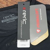 reric/Mサイズ/丸首 インナーウェア PRIMALOFT GOLD WOOL 速乾 湿度調整 抜群の伸縮性◎ 半袖 高機能 新品/黒/ブラック/ib299/_画像7