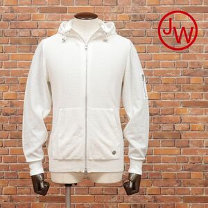1 jpy / spring summer /JWO/50 size / translation Parker pie ru jersey - comfortable water-repellent hood relax refreshing new goods / white / white /ic591/