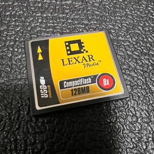 LEXAR コンパクトフラッシュカード 128MB 8x