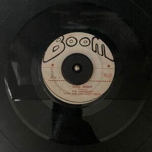 VERY RARE! ROCK STEADY 45 COOL NIGHT-THE JAMAICANS WITH THE LYN TAIT ORCH. c/w MA AND PA BOOM の画像2