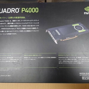 【美品・動作OK・付属品完備 】「Nvidia Quadro P4000 8GB ELSA」 GDDR5 1スロット 4画面 DP Display-port BIOS FF14ベンチマーク 完走の画像3