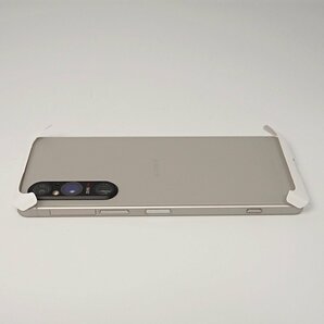 【ジャンク】XPERIA 1V SOG10 Platinam Silver デュアルSIM 未使用の画像4