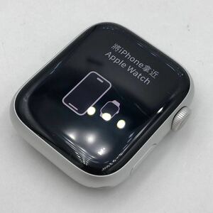 【中古】 Apple AppleWatch series9 第9世代 45mm GPSモデル シルバー アルミニウム スポーツバンド Applecare+残あり スマートウォッチ 