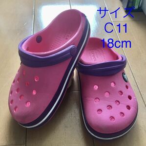 クロックス キッズ サンダル C11 18cm crocs サンダル 