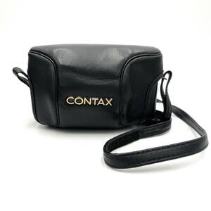 良品 CONTAX コンタックス CC-44 セミハードケース TVS用 ストラップ付き
