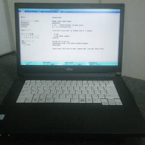 【ジャンク品】FUJITSU LIFEBOOK A749/A FMVA61004 Core i5-8365U 1.60GHz 8GBメモリ HDD欠品 ①の画像1