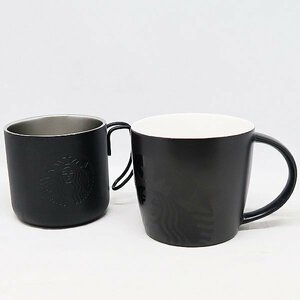 DKG★ STARBUCKS スターバックス マグカップ ＆ ステンレスマグ　スタバ マグ サイレン セイレーン 陶器 & 金属